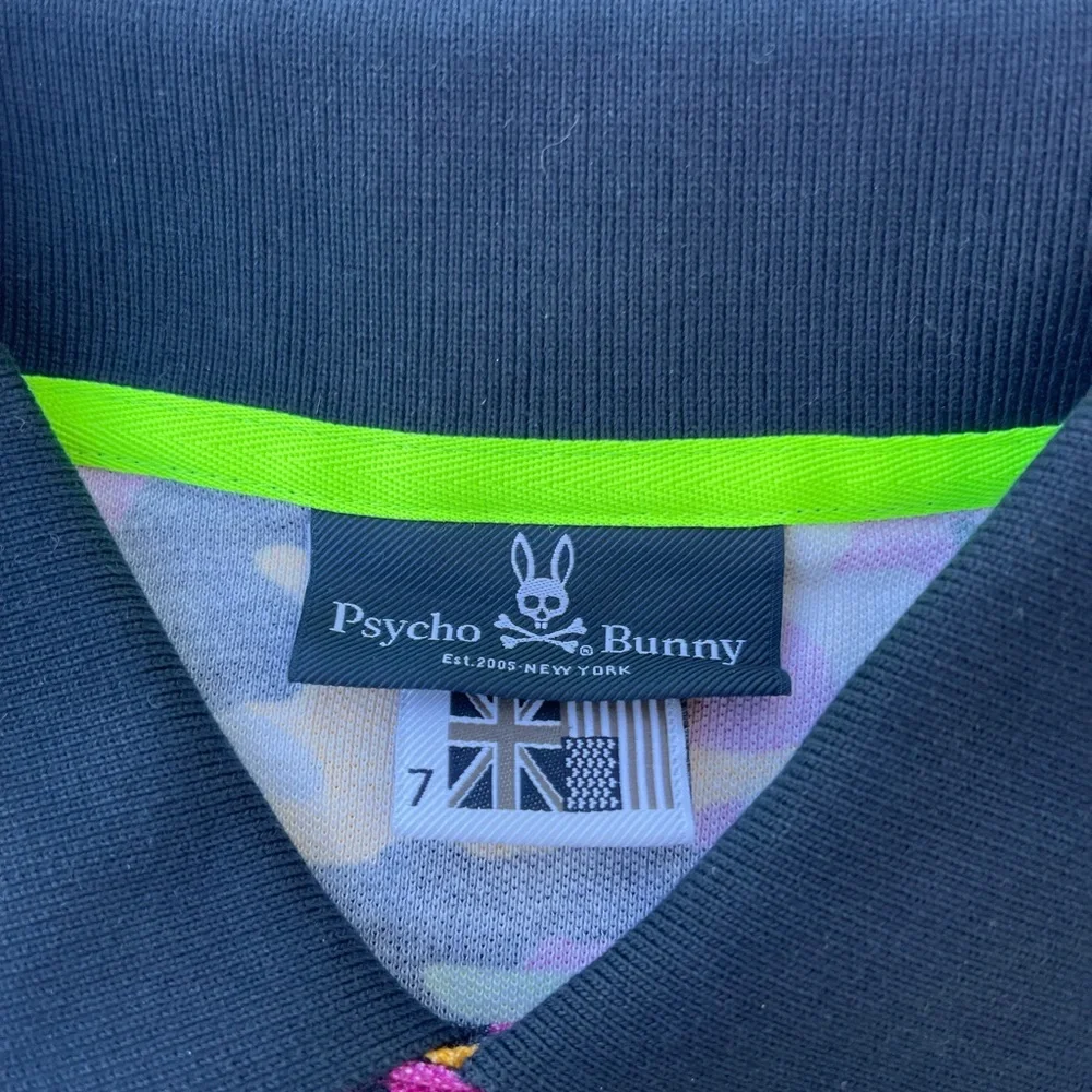 Psycho Bunny Multicolor Camouflage Polo Shirt
Size 7 , 100% cotton . - Picture 4 of 11